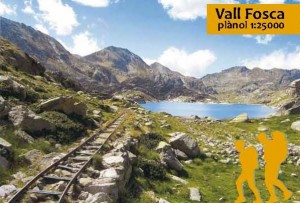 Plànol de senderisme de la Vall Fosca